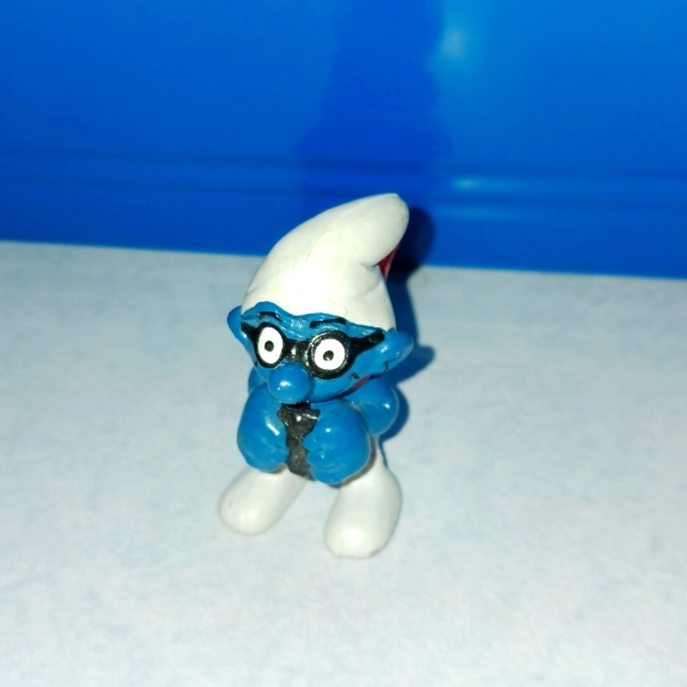Vintage Smurf Toy (incomplete)